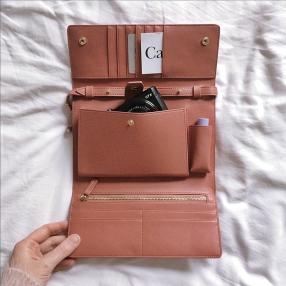 VEGAN JW PEI - The Rose Flap Wallet Crossbody